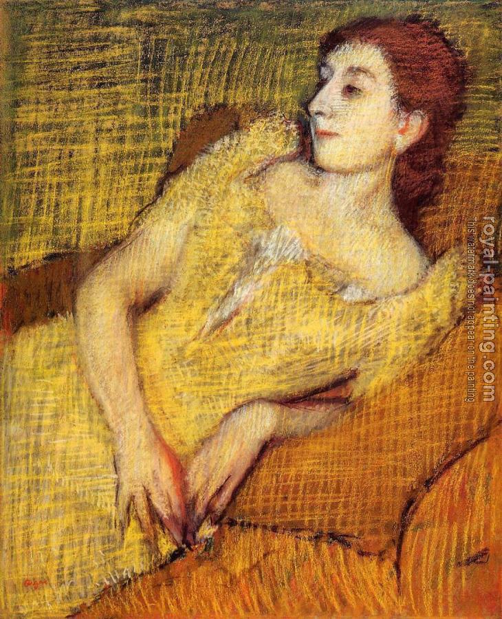 Edgar Degas : Seated Woman